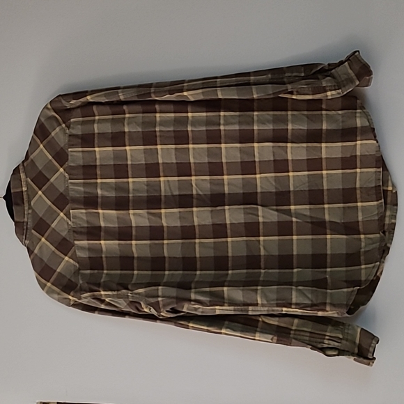 Arizona Men's Plaid Long Sleeve Shirt sz M - Picture 2 of 6